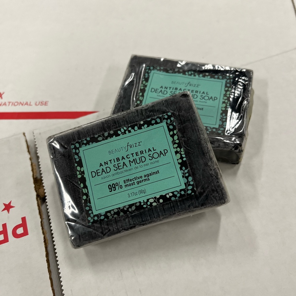 Antibacterial Dead Sea Mud Soap - Black